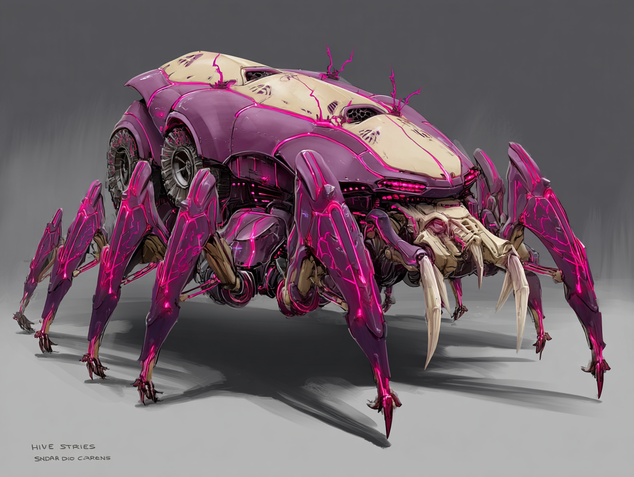Hive Crawler, bio-vehicle